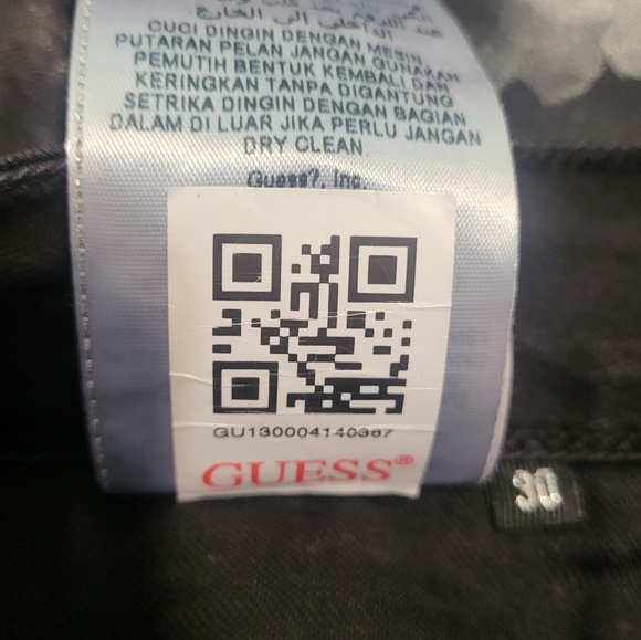 Guess Brittney Silver Zipper Leggings Women’s Size 30 YKK Designer Denim A2 - Picture 8 of 12